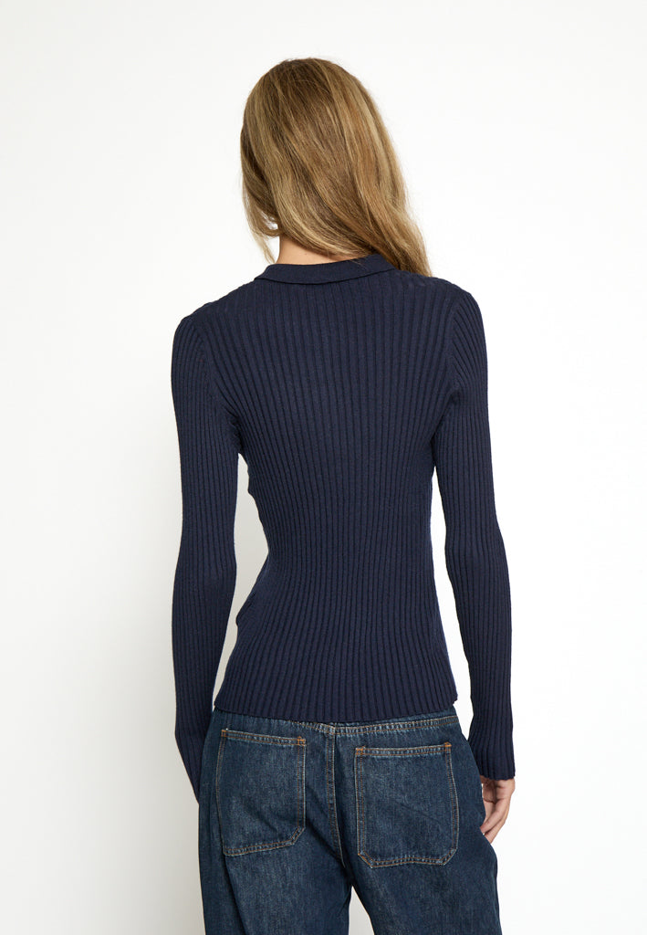 Desires DSJassie Polo Pullover Pullover 1992 Total Eclipse Blue