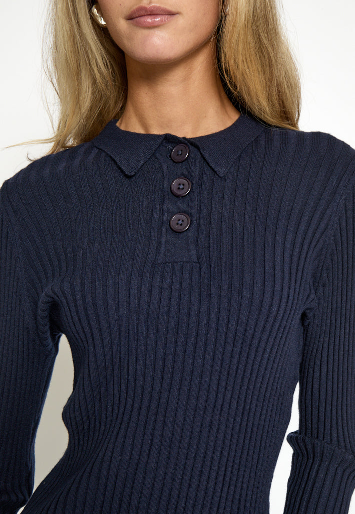 Desires DSJassie Polo Pullover Pullover 1992 Total Eclipse Blue
