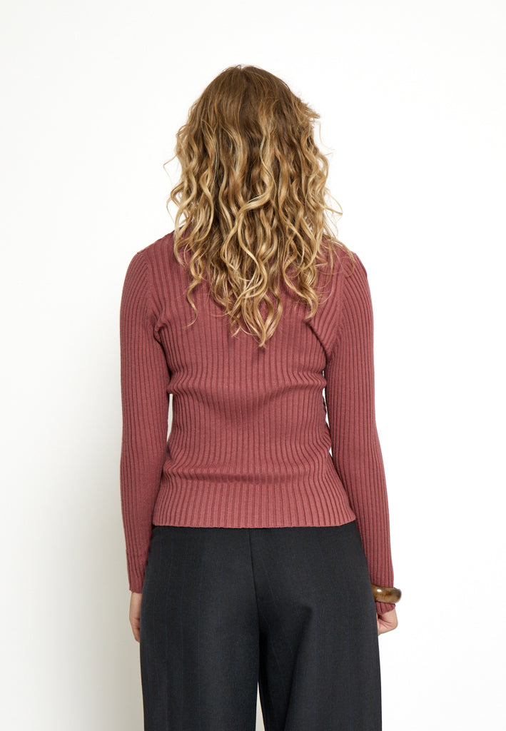 Desires DSJassie Polo Pullover Pullover 5076 Apple Butter Brown