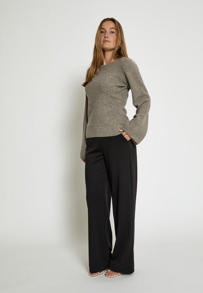 Desires DSJennifer GRS Knit Pullover Pullover 364M Walnut Melange