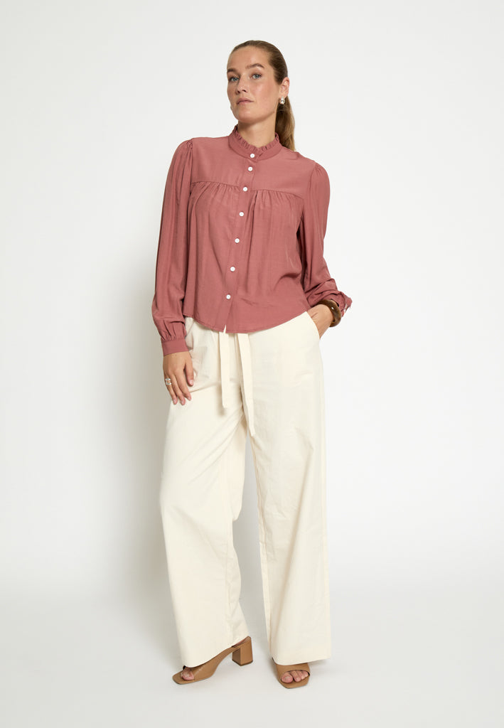 Desires DSJenny Shirt Shirt 5076 Apple Butter Brown