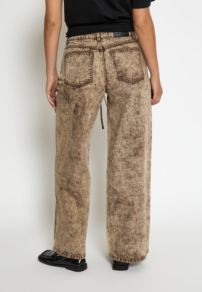 Desires DSJess Low Waisted Jeans Jeans 364M Walnut Melange