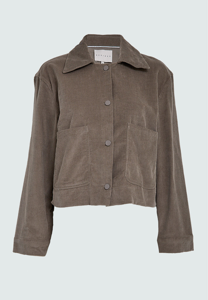 Desires DSJolene Corduroy Jacket Jacket 364 Walnut Brown