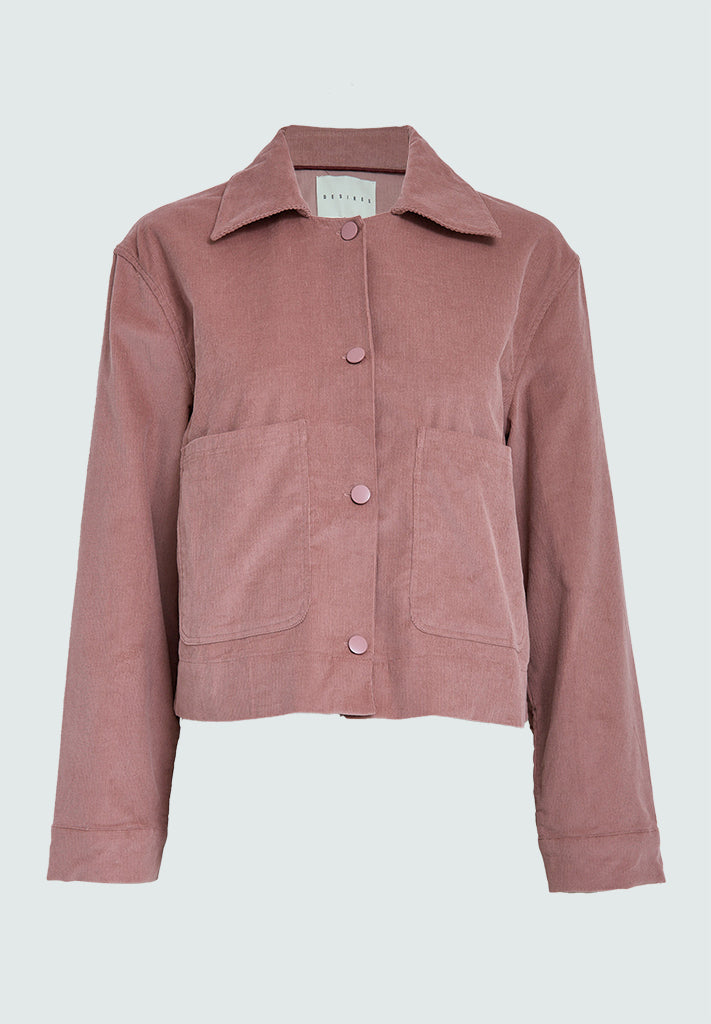 Desires DSJolene Corduroy Jacket Jacket 4900 Zephyr Rose