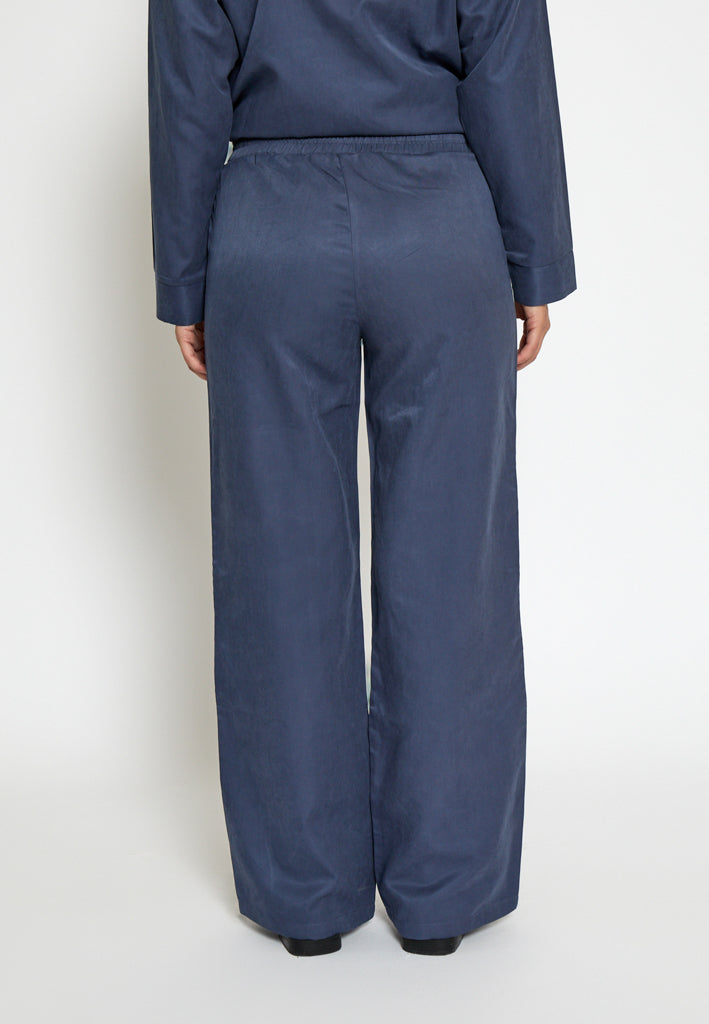 Desires DSKaren Mid Waisted Pant Pant 1992 Total Eclipse Blue