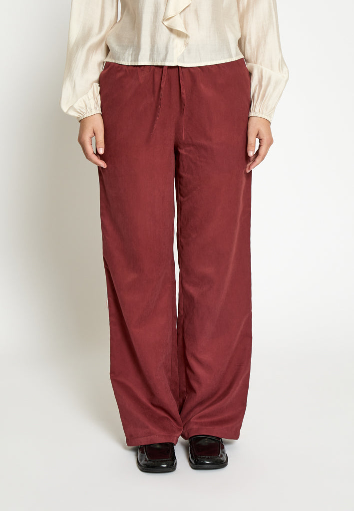 Desires DSKaren Mid Waisted Pant Pant 5076 Apple Butter Brown