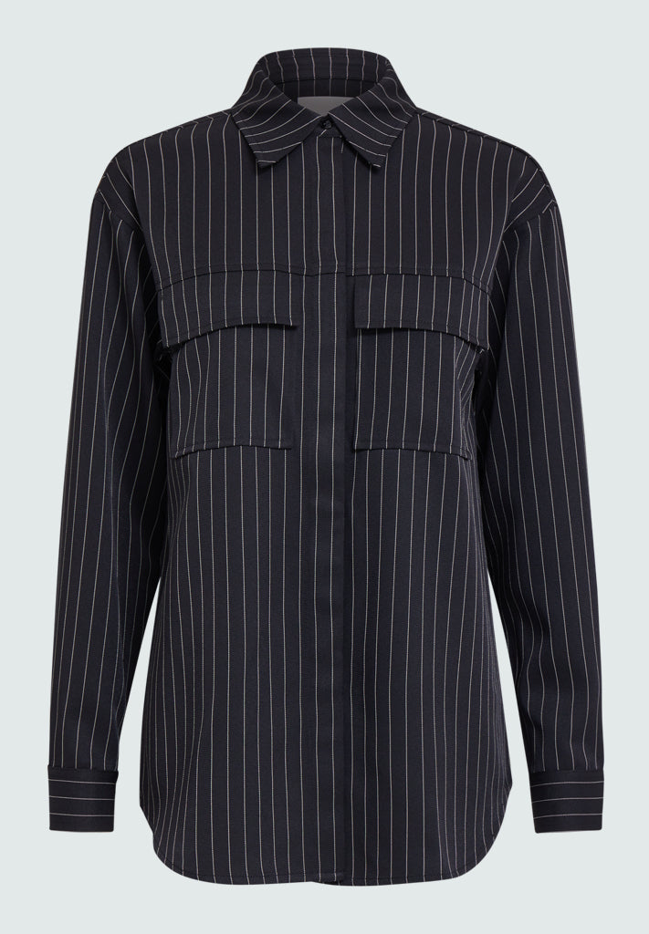 Desires DSKianna Shirt Shirt 9000S Black Stripe