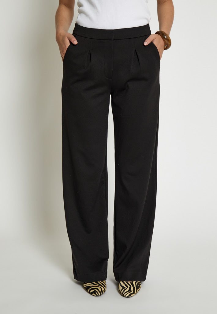 Desires DSKyra GRS Mid Waisted Pant Pant 9000 Black