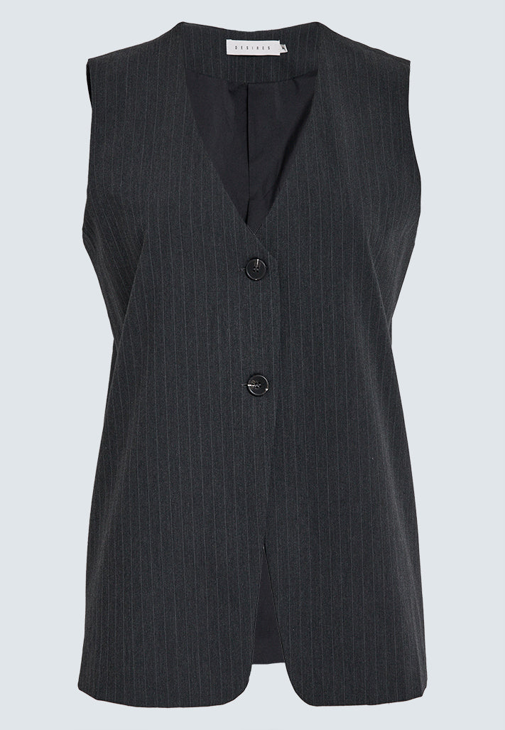 Desires DSLaina Vest Vest 9000S Black Stripe