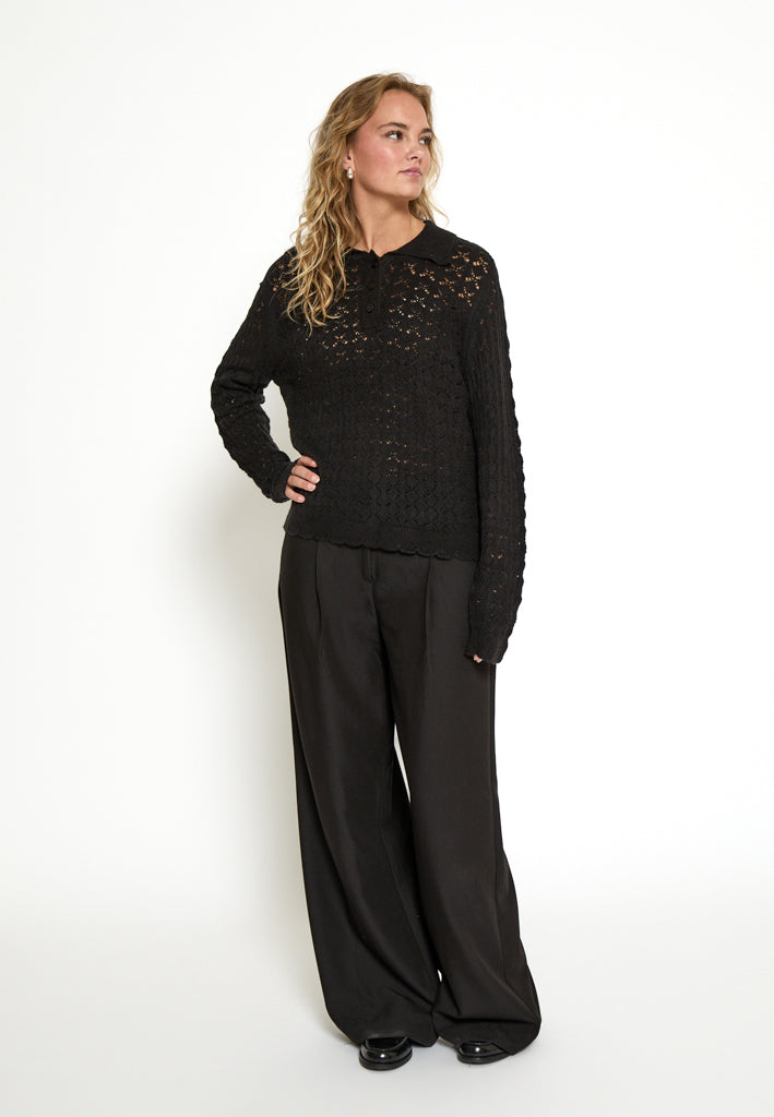 Desires DSLaney Knit Pullover Pullover 9000 Black