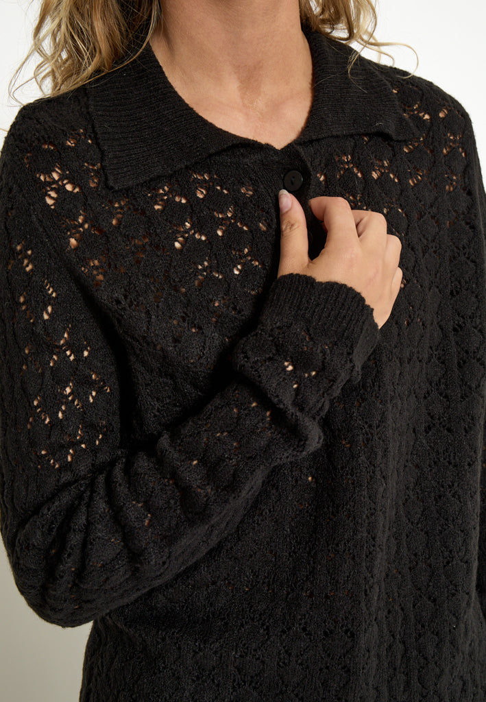Desires DSLaney Knit Pullover Pullover 9000 Black