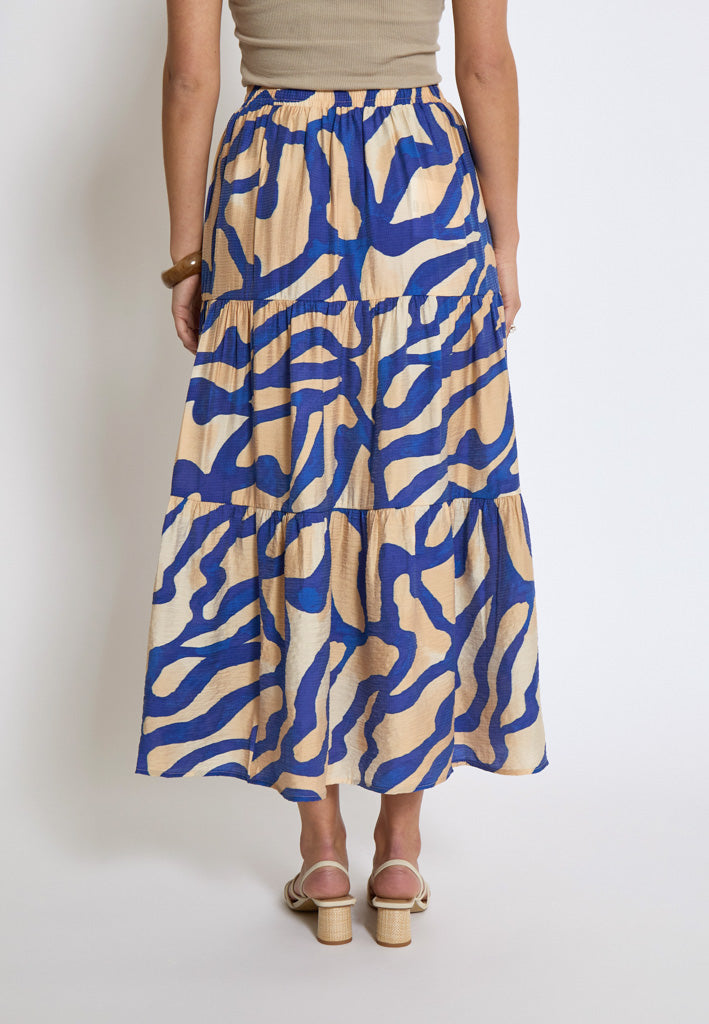 Desires DSLauren Maxi Skirt Skirt 0265P Sandshell Print