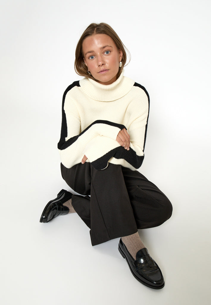 Desires DSLeandra Knit Pullover Pullover 0065 Antique White