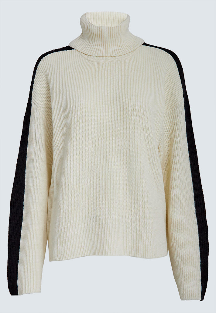 Desires DSLeandra Knit Pullover Pullover 0065 Antique White