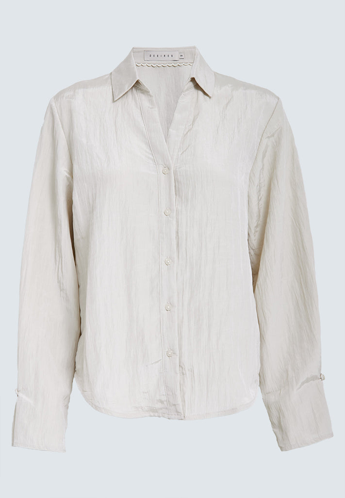 Desires DSLeona Shirt Shirt 529 Turtledove Sand