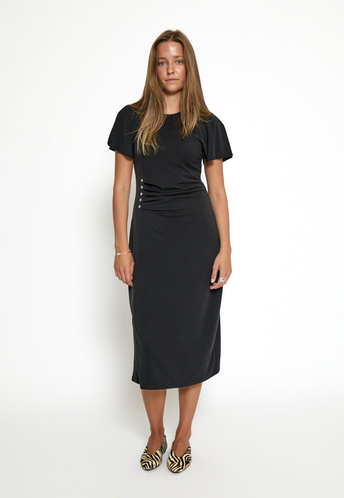 Desires DSLiana Midi Dress Dress 9000 Black
