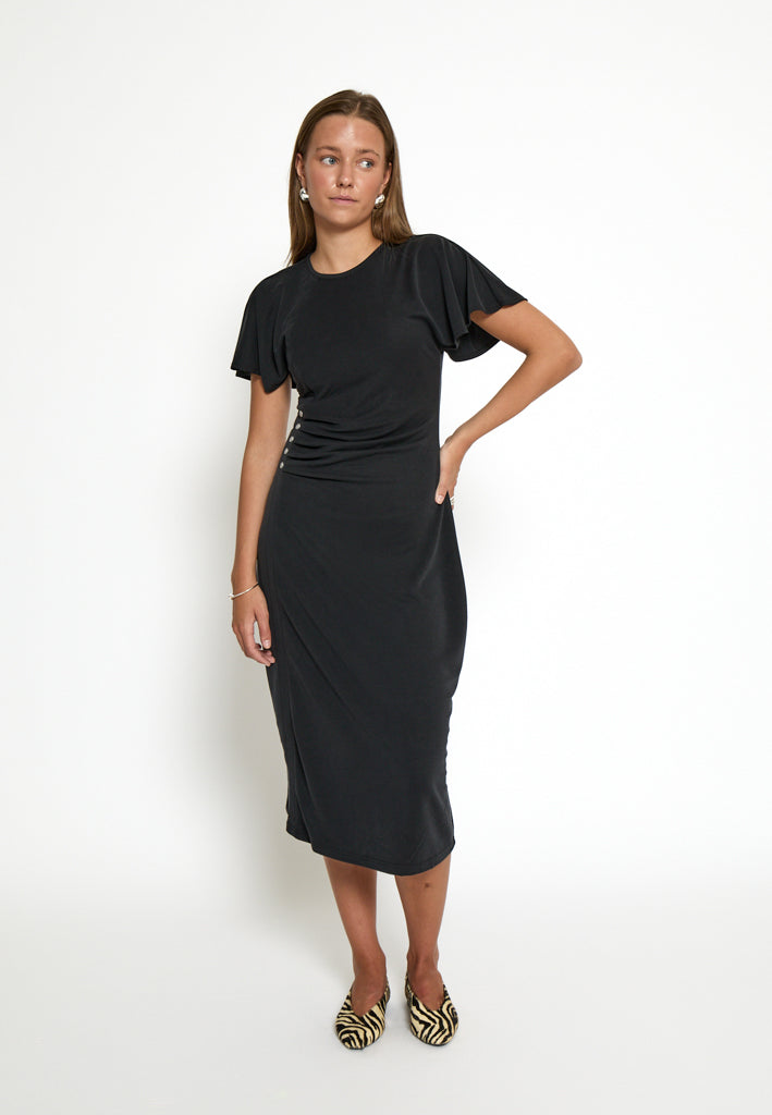 Desires DSLiana Midi Dress Dress 9000 Black