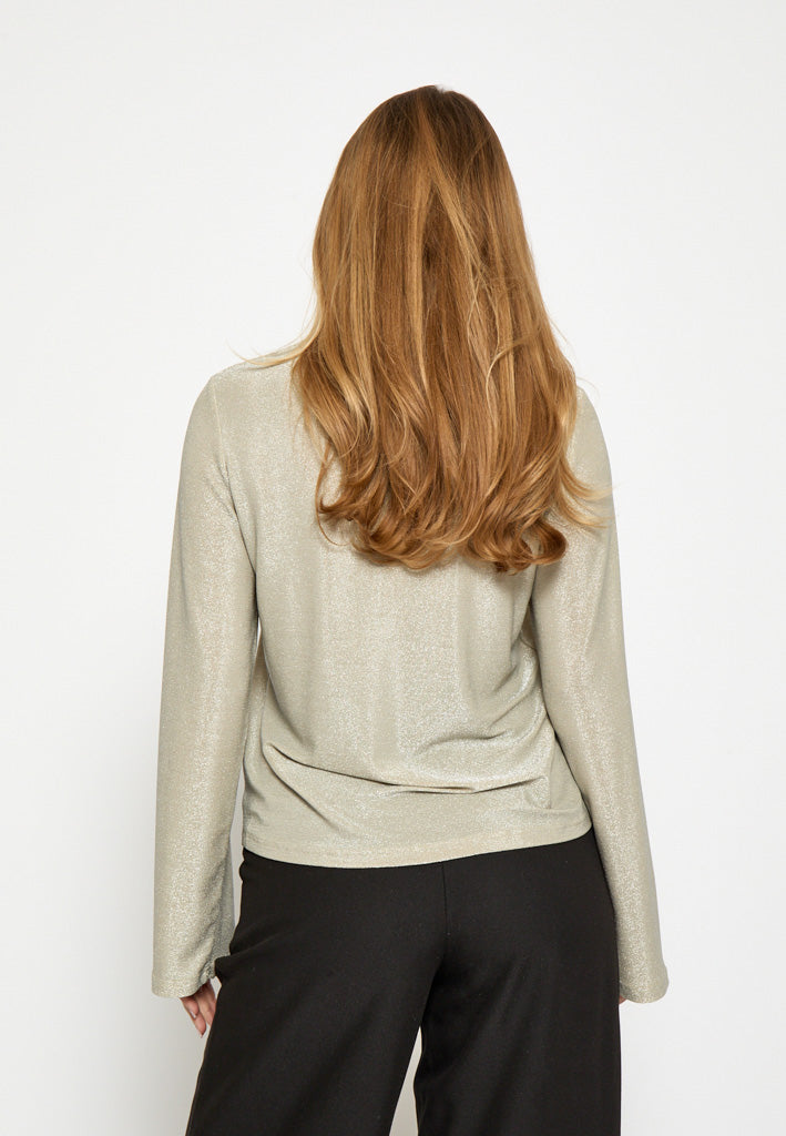 Desires DSLila Blouse Blouse 0175MET Light Birch Metallic