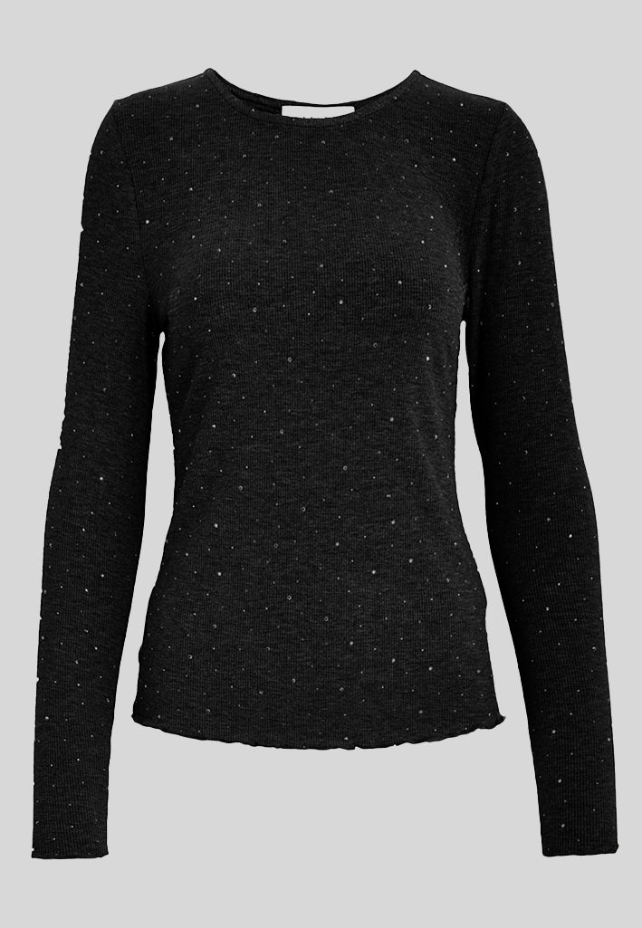 Desires DSLiv Long Sleeve Top Top 9000 Black