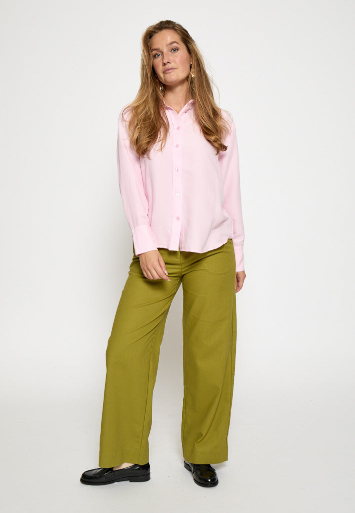Desires DSLucy Linen Pants Pant 3209 Golden Lime