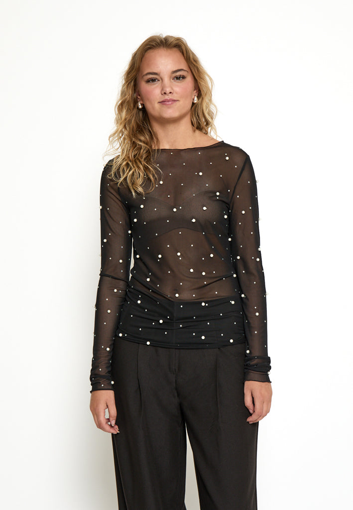 Desires DSLusanne Mesh Top Top 9000 Black