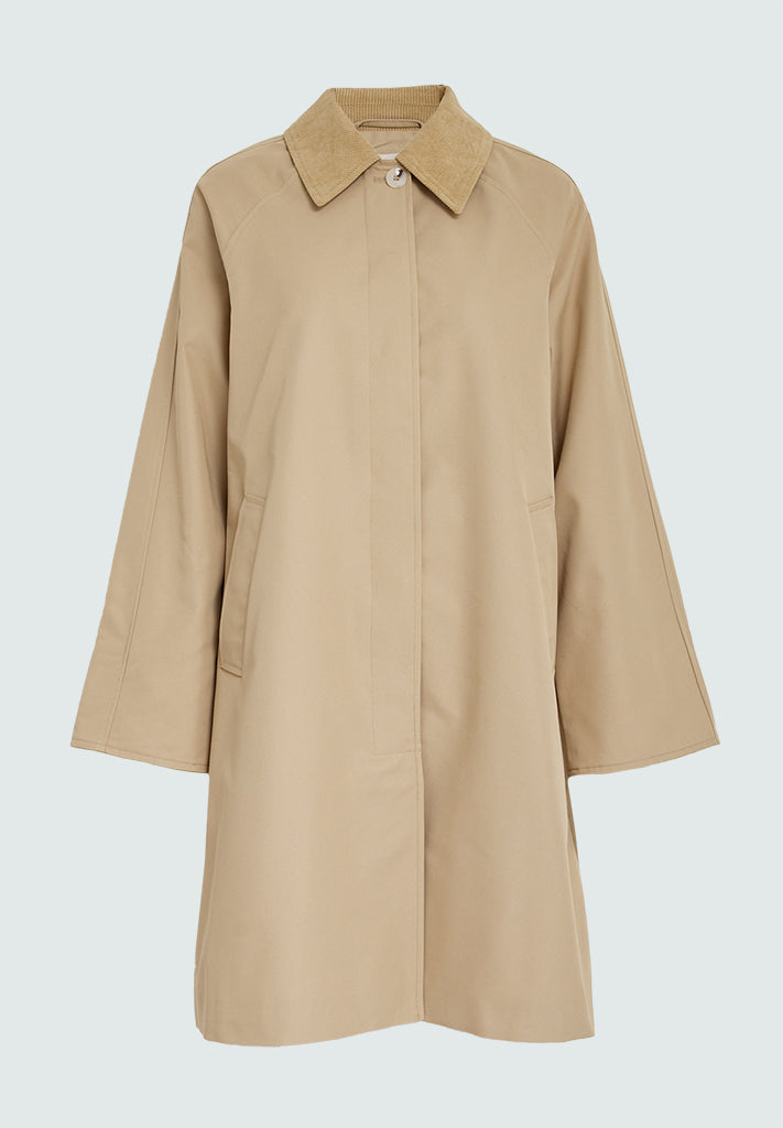 Desires DSMalika Coat Coat 0155 Dark Sand