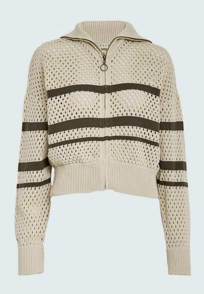 Desires DSMaxine Knit Cardigan Cardigans 0265 Sandshell