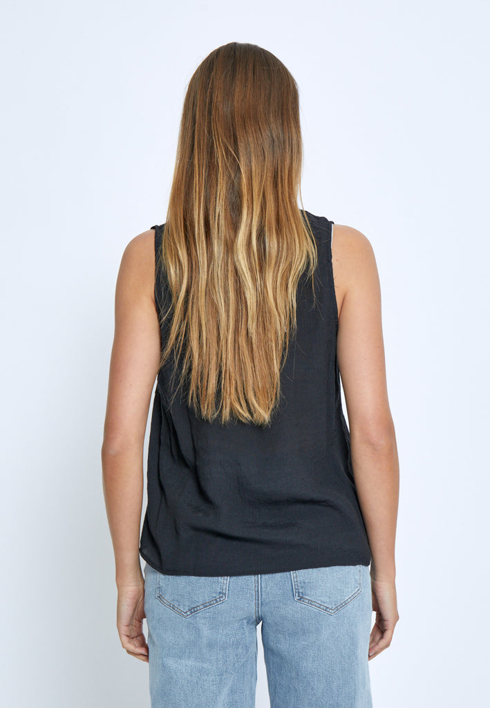 Desires DSMila V-Neck Top Top 9000 Black