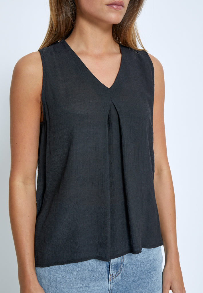 Desires DSMila V-Neck Top Top 9000 Black