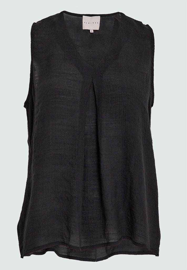 Desires DSMila V-Neck Top Top 9000 Black