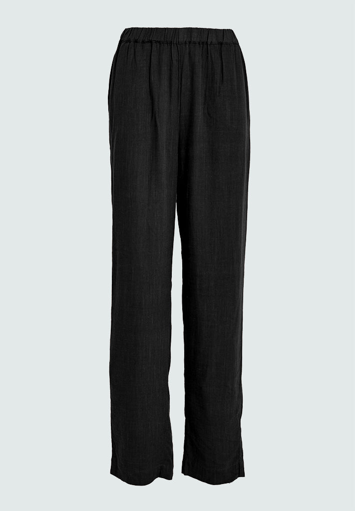 Desires DSNatalie Linen Pants Pant 9000 Black