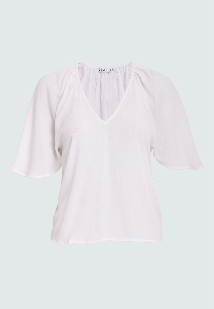 Desires DSNoura Bluse Bluser Hvid