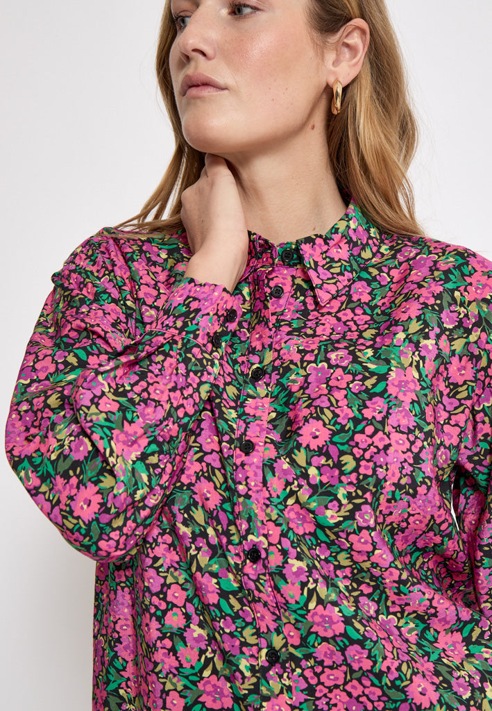 Desires DSOthilde Shirt Shirt 3394S Lush Meadow Green Stripe