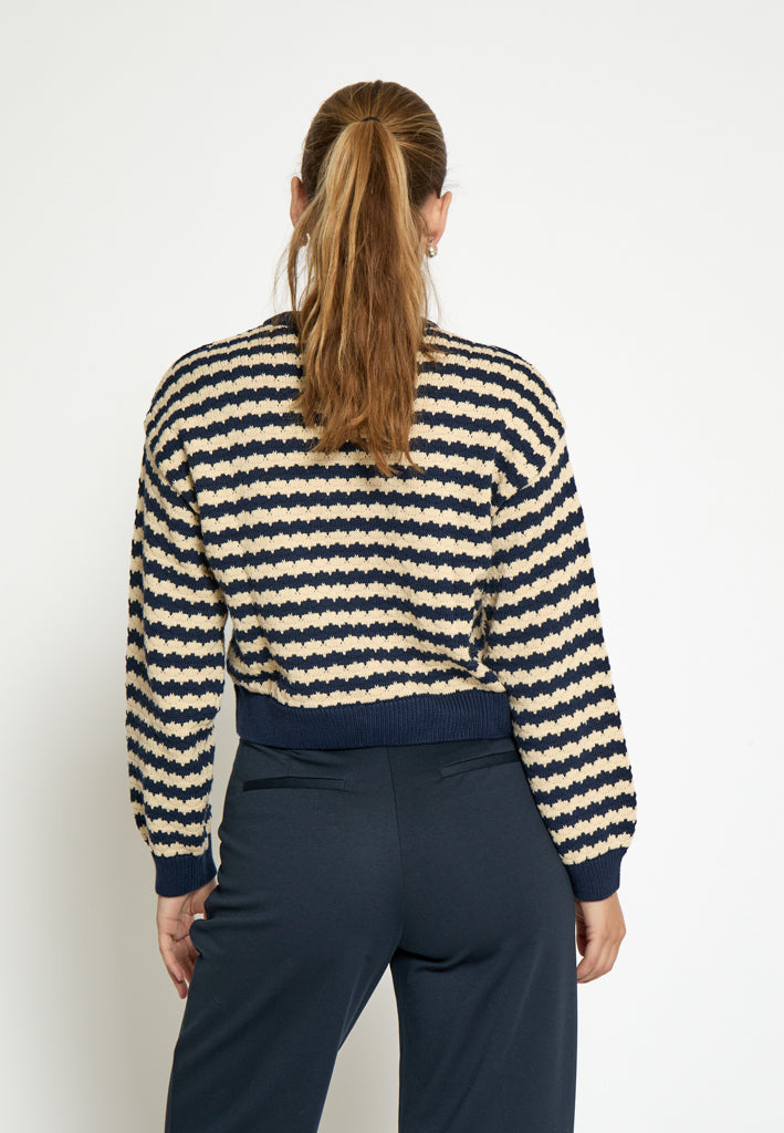 Desires DSPam Pullover Pullover 1550S NAVY STRIPE
