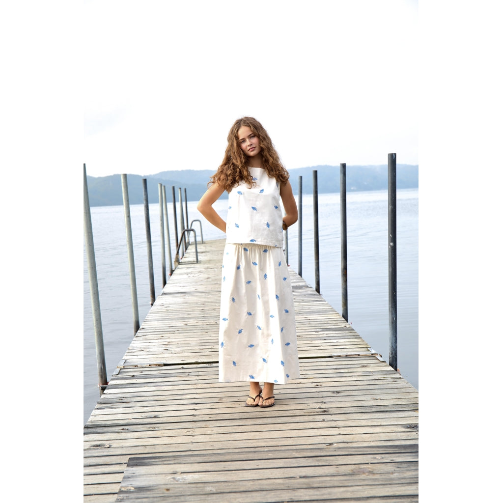 Desires DSPerla Top Top 2993P Marina Blue Print