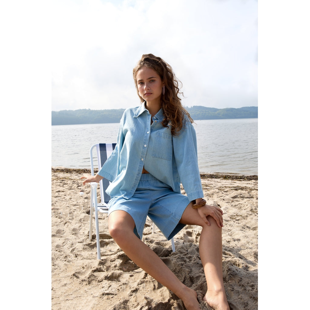 Desires DSPersia Shirt Shirt 0010 Light Blue Denim