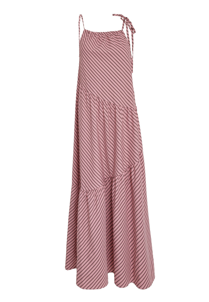 Desires DSPilar Maxi Dress Dress 4032S Sparrow Stripe