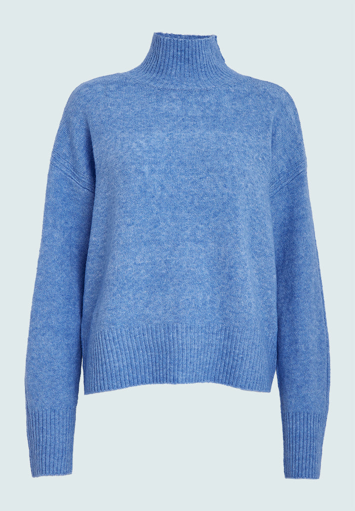Desires DSSelma GRS Pullover Pullover 1003M Azure Blue Melange