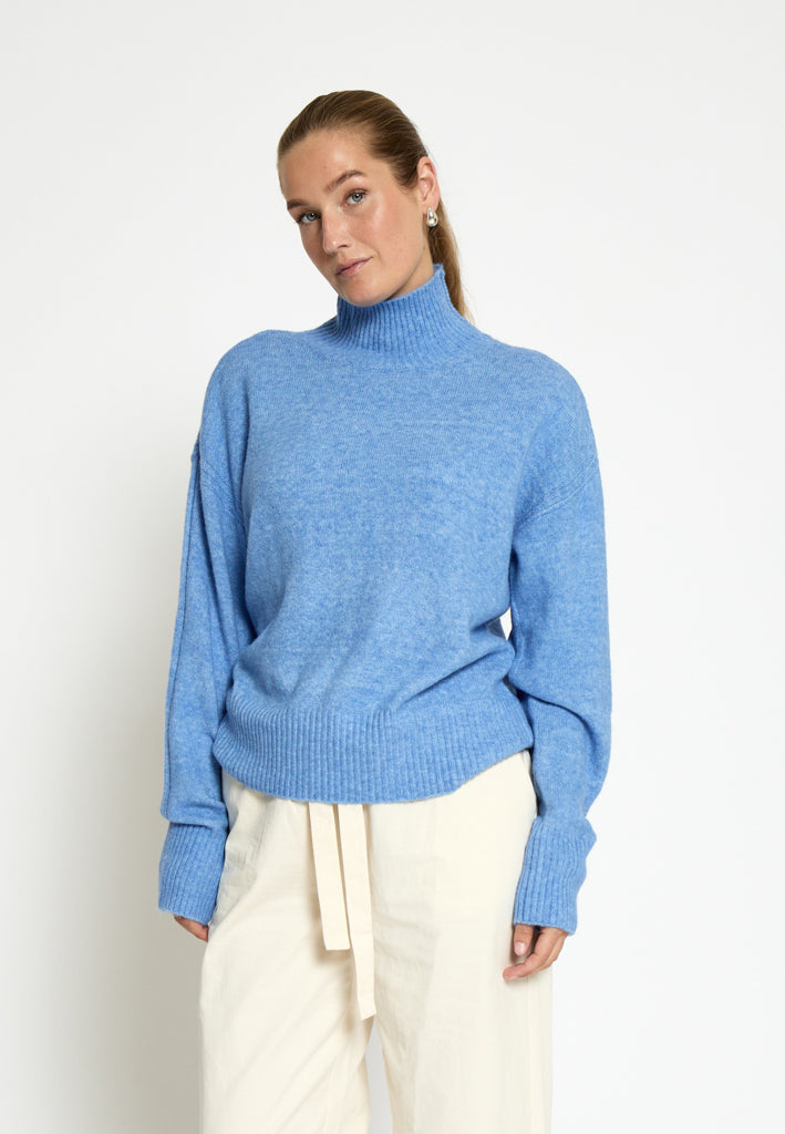 Desires DSSelma GRS Pullover Pullover 1003M Azure Blue Melange