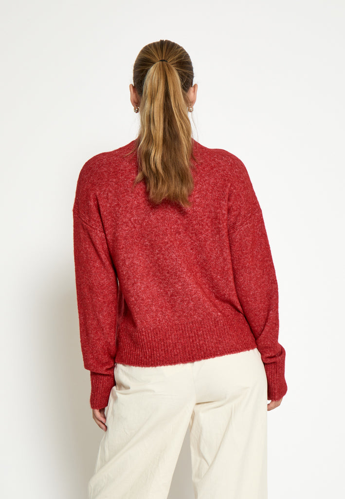 Desires DSSelma GRS Pullover Pullover 4056M Cardinal Red Melange