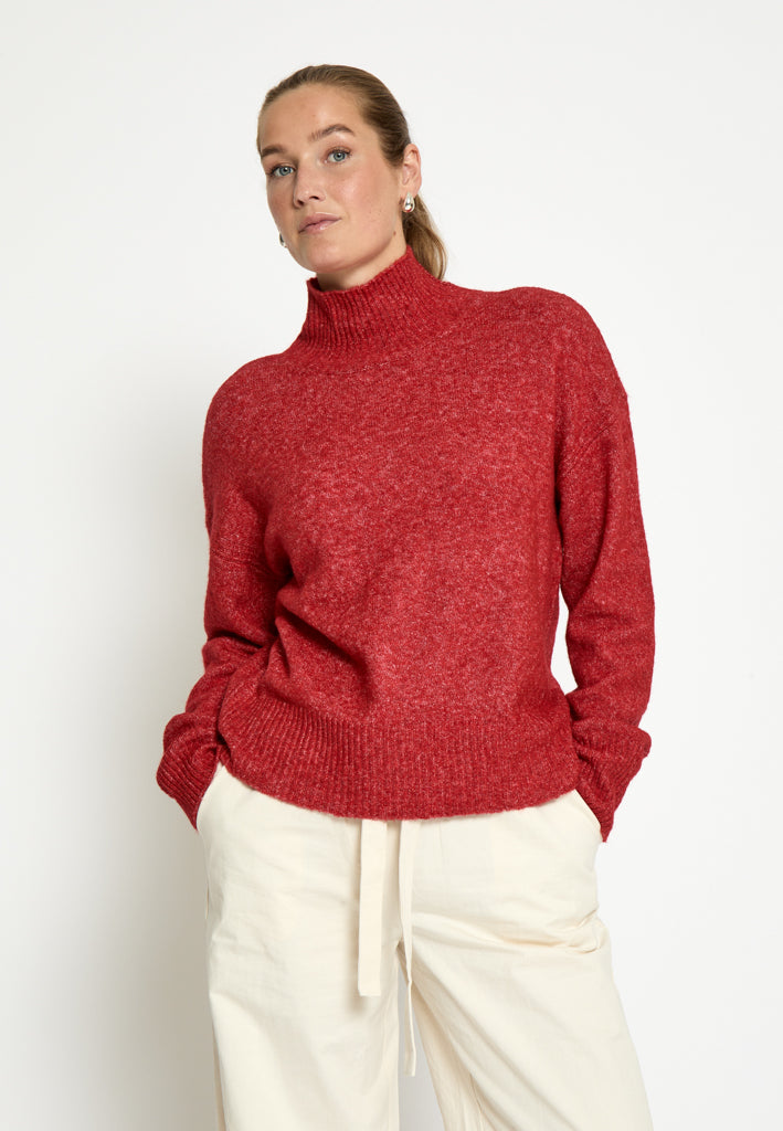 Desires DSSelma GRS Pullover Pullover 4056M Cardinal Red Melange