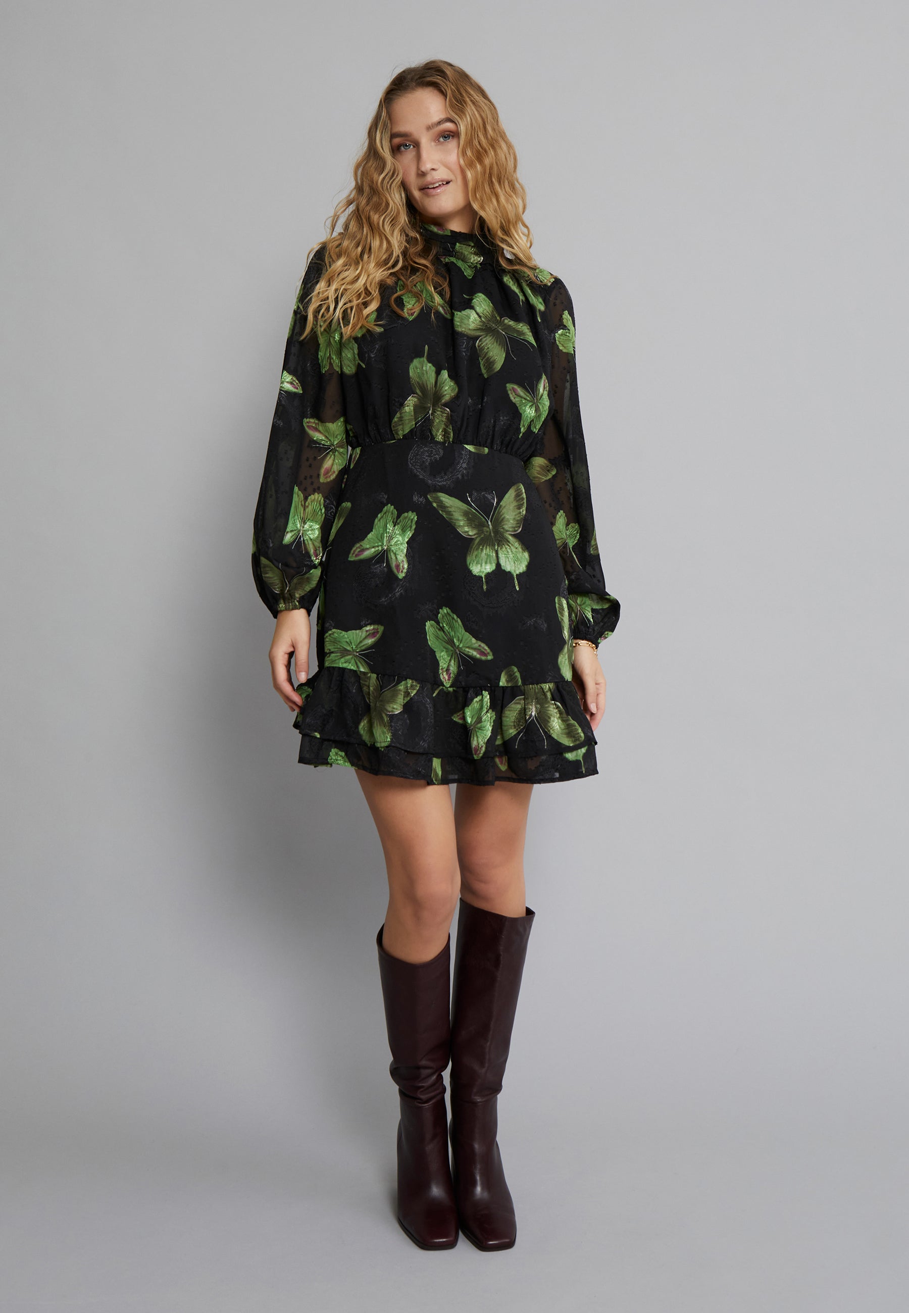 Desires DSSofia Dress Dress 9000P Black Print