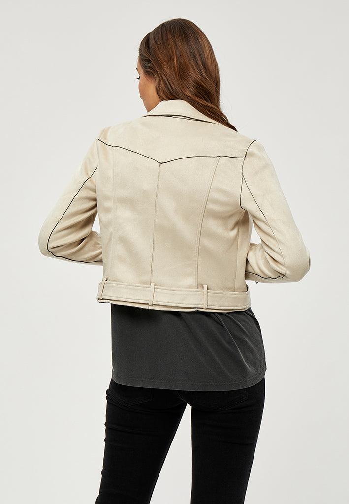 Desires DSTabarak Biker Jacket Jacket 0265 Sandshell