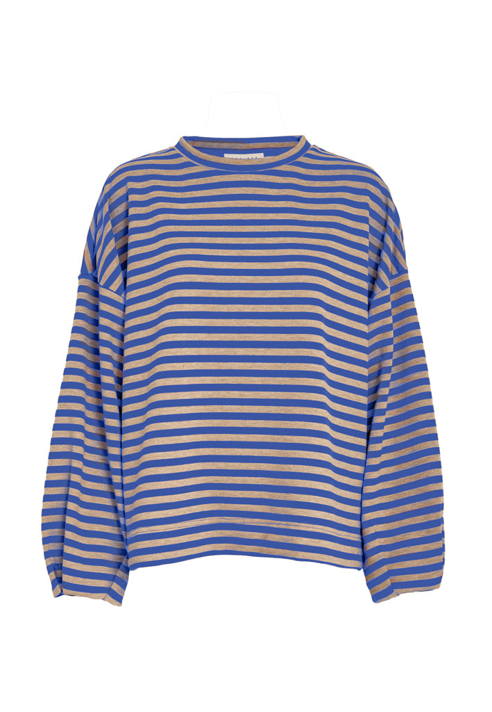 Desires DSTaianna Oversize Sweat Sweatshirt 5025S Surf Blue Stripe