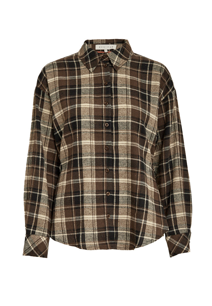 Desires DSTalla Shirt Shirt 5510J Chokolate Brown Jacquard