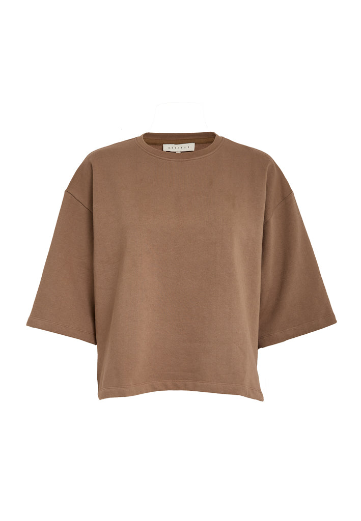Desires DSTorie GOTS Sweat Tee Sweatshirt 397 Wood Smoke