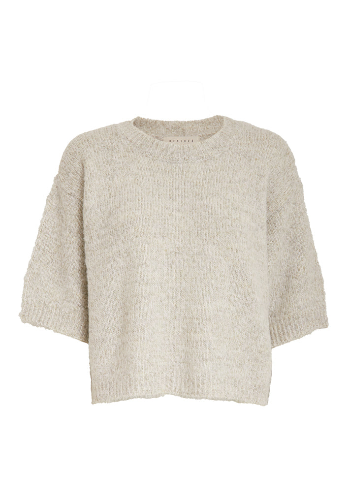 Desires DSTrissan Knit Pullover Pullover 2213M SILVER BIRCH MEL