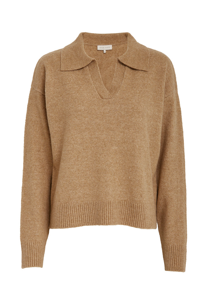 Desires DSTruny RWS GRS Knit Pullover - Wood Smoke melange