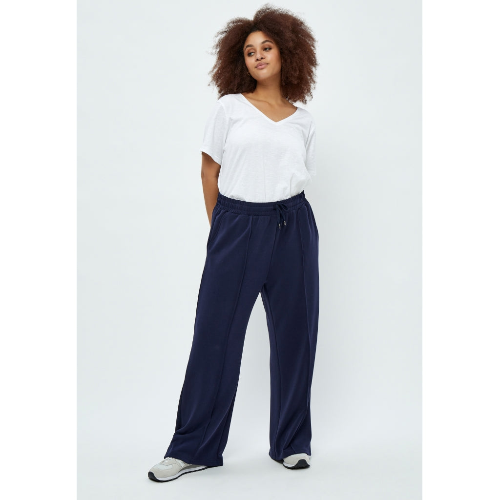 Peppercorn Dicette Sweat Pants Curve Pant 510 Navy Eclipse
