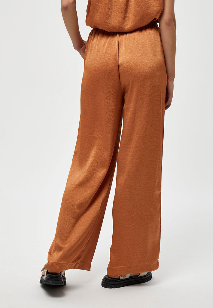 Peppercorn Elotta High Waisted Wide Leg Pant Pant 5944 Ermine Brown